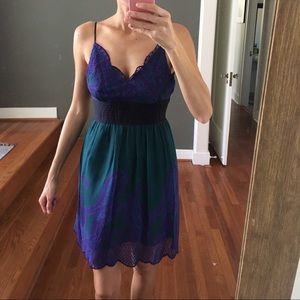 Hype 100% silk dress NWOT